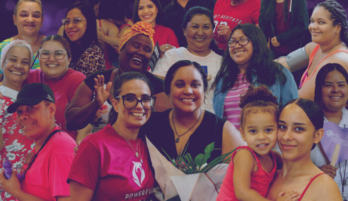 Collage of a diverse group of women.